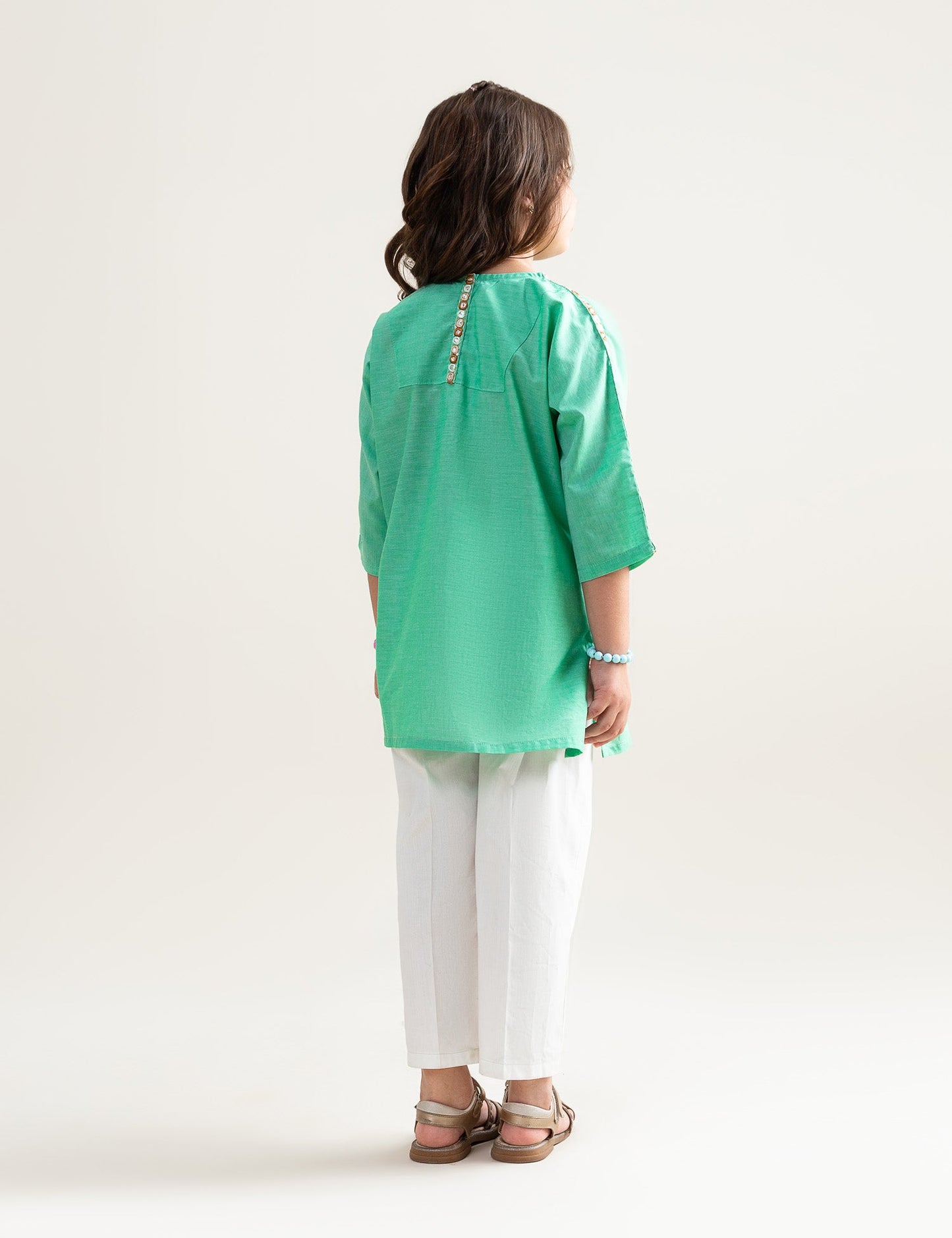 STYLISED SHEESHA EMB KURTA