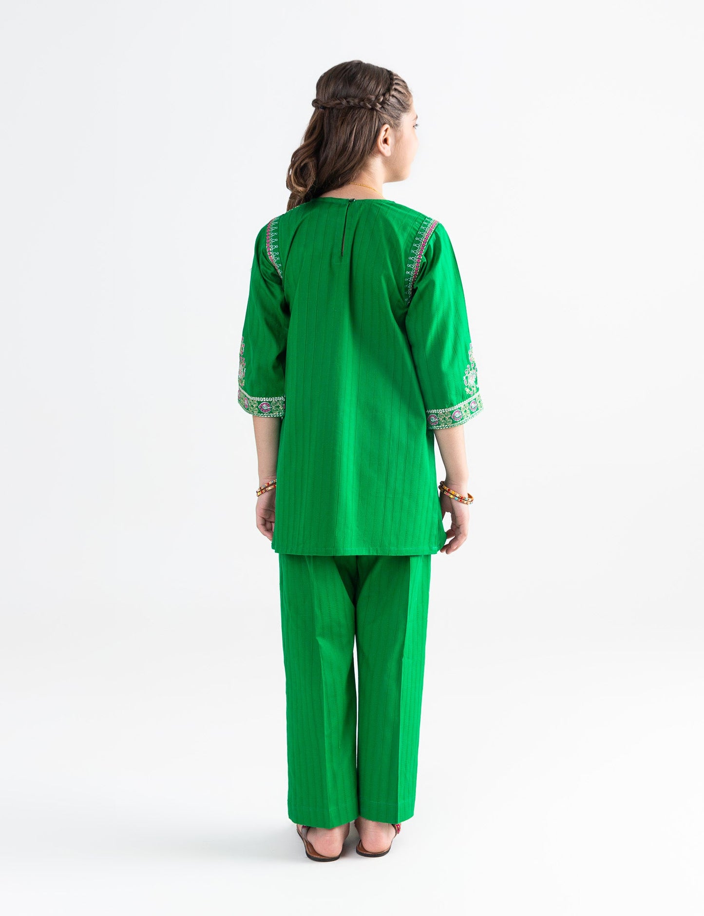 2 PIECE ETHNIC EMBROIDERED SUIT
