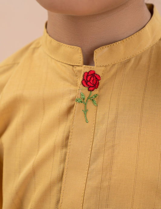 ROSE EMBROIDERED KURTA