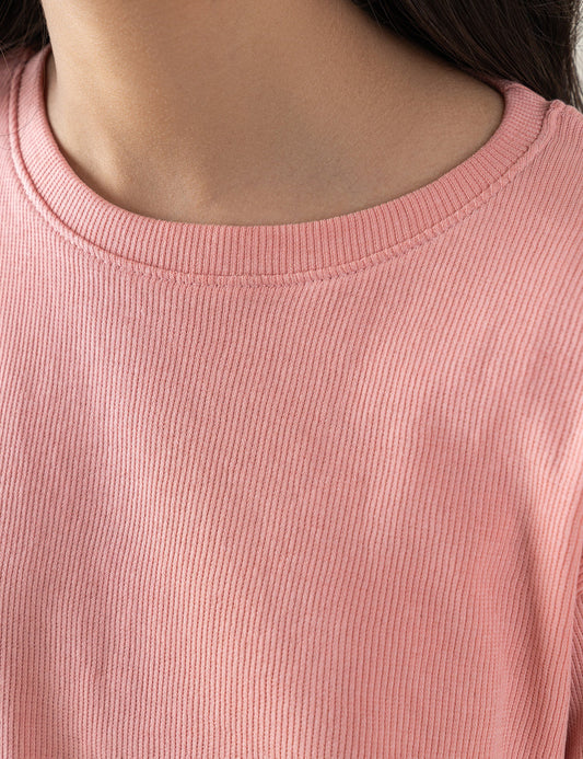 RIBBED T-SHIRT