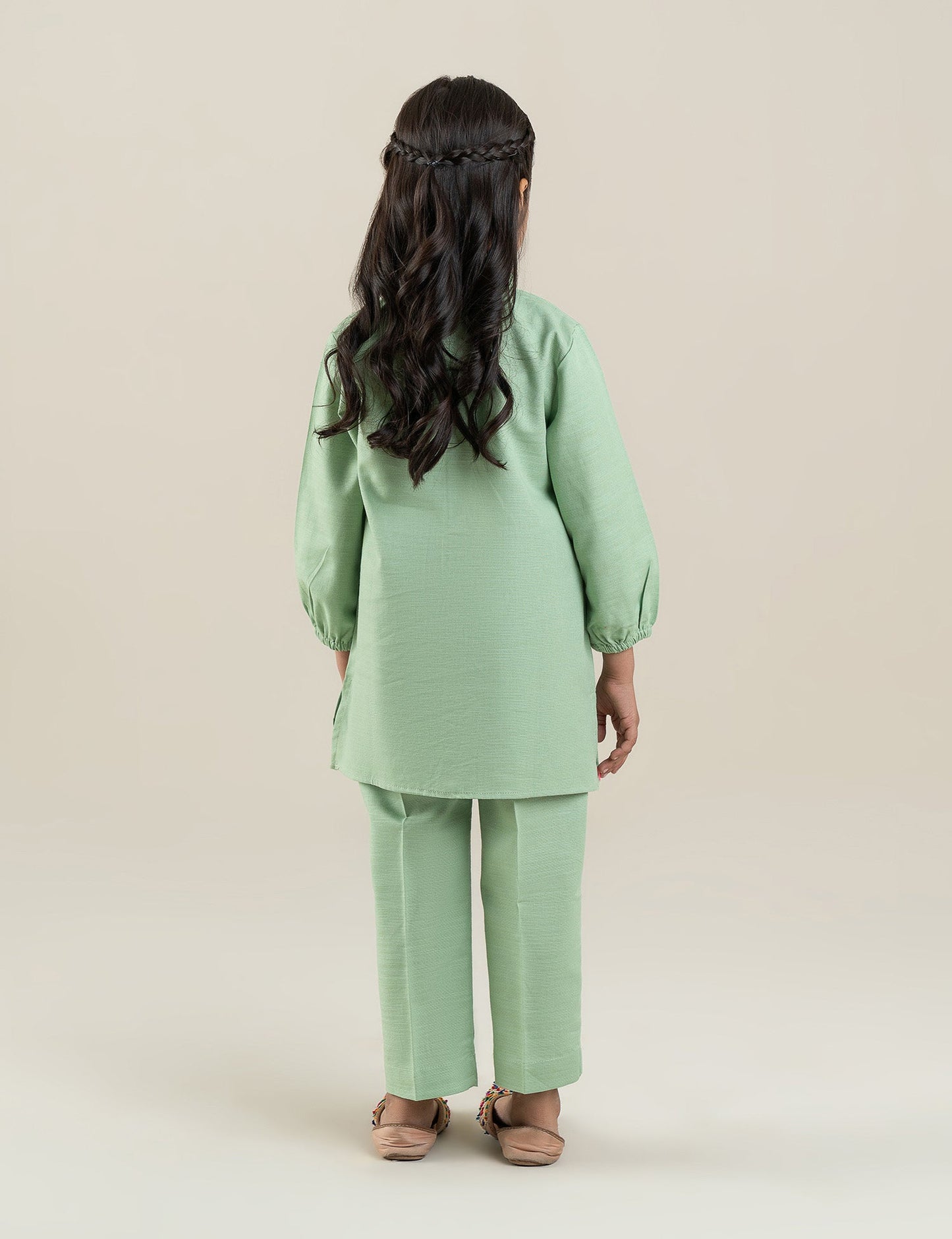 2 PIECE NEON EMBROIDERED SUIT