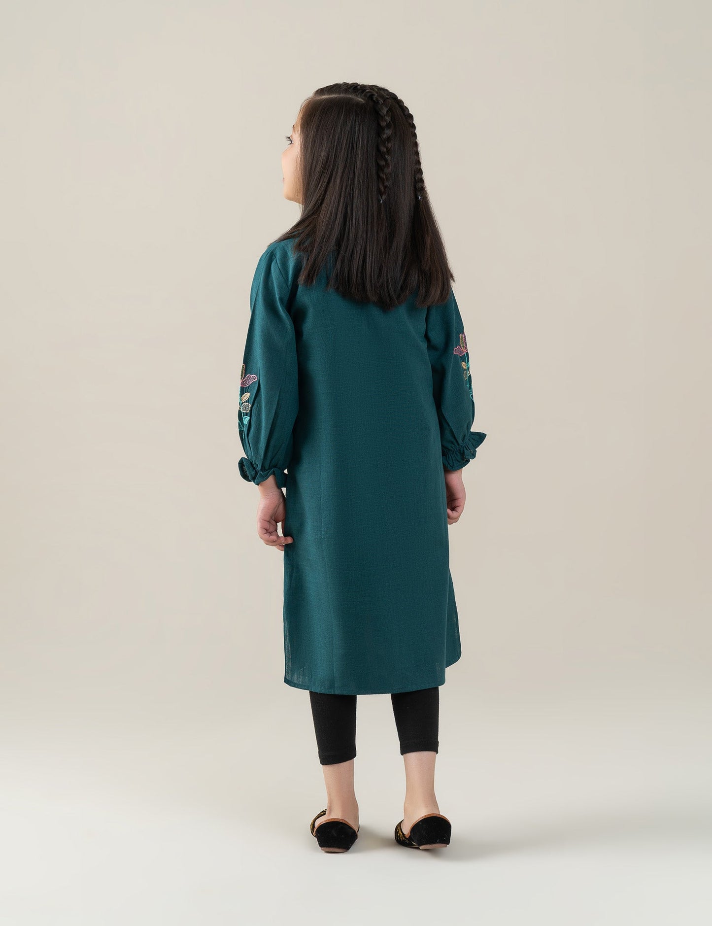 FLORAL EMBROIDERED DRESS