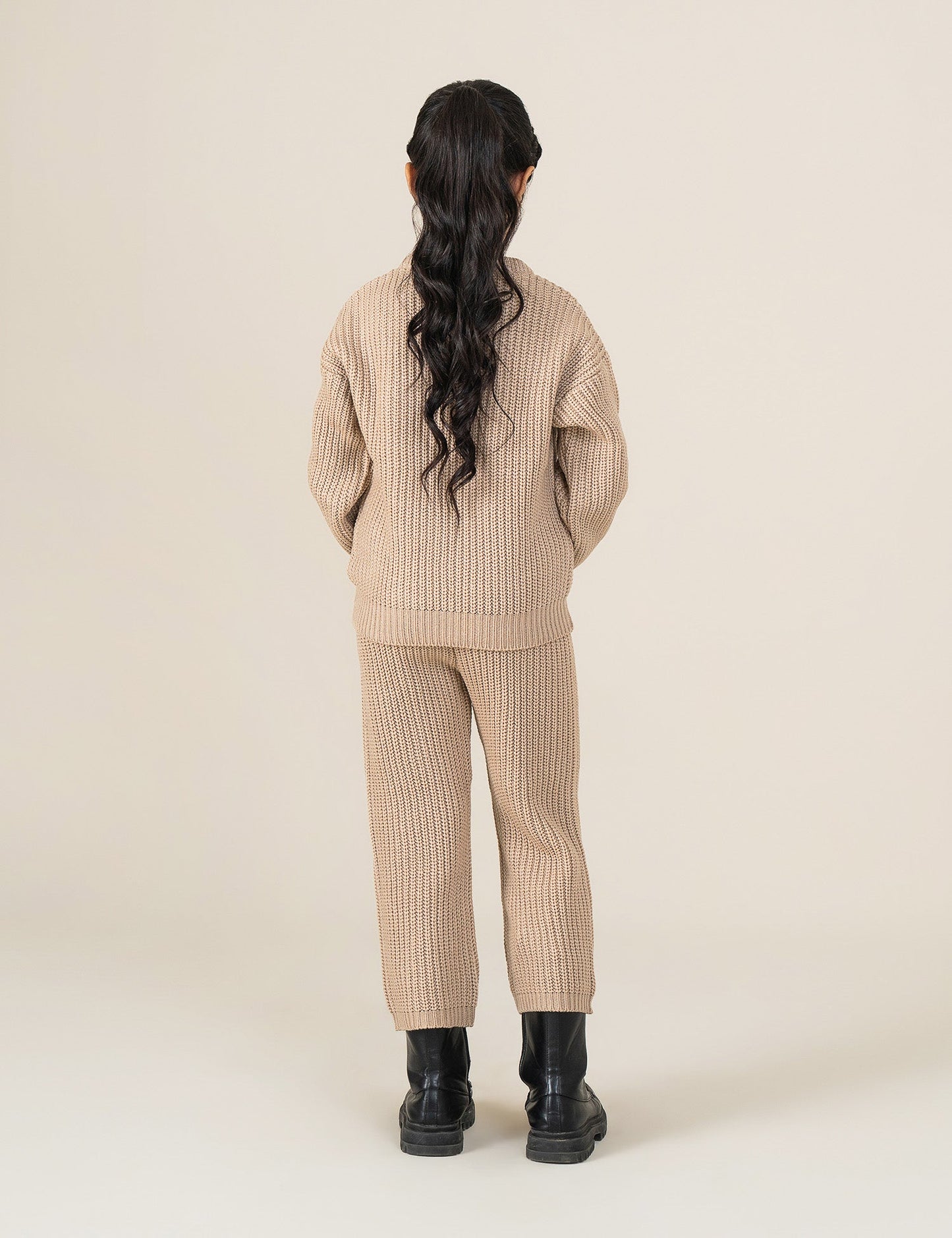 CABLE KNIT SWEATER