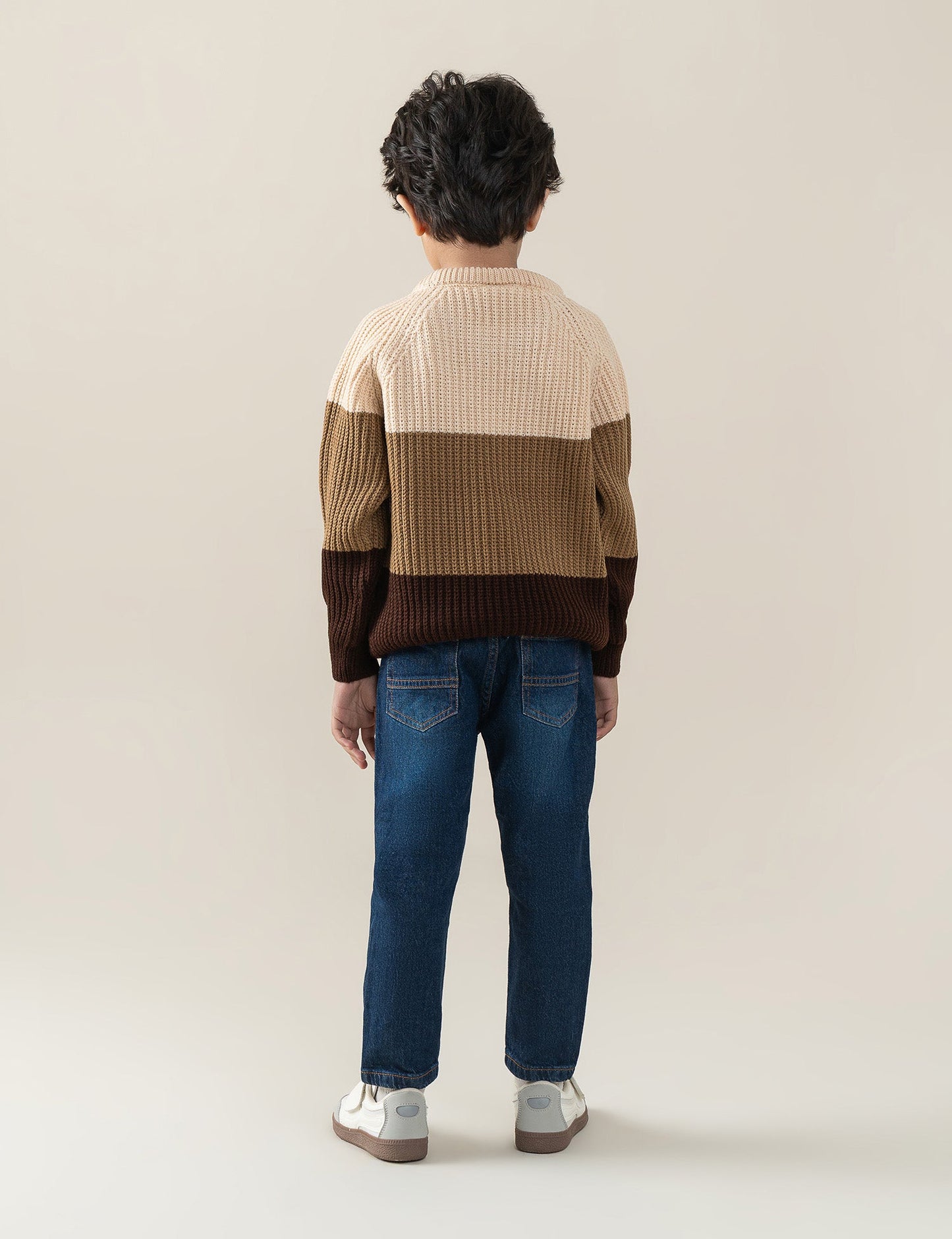 COLOR BLOCK SWEATER