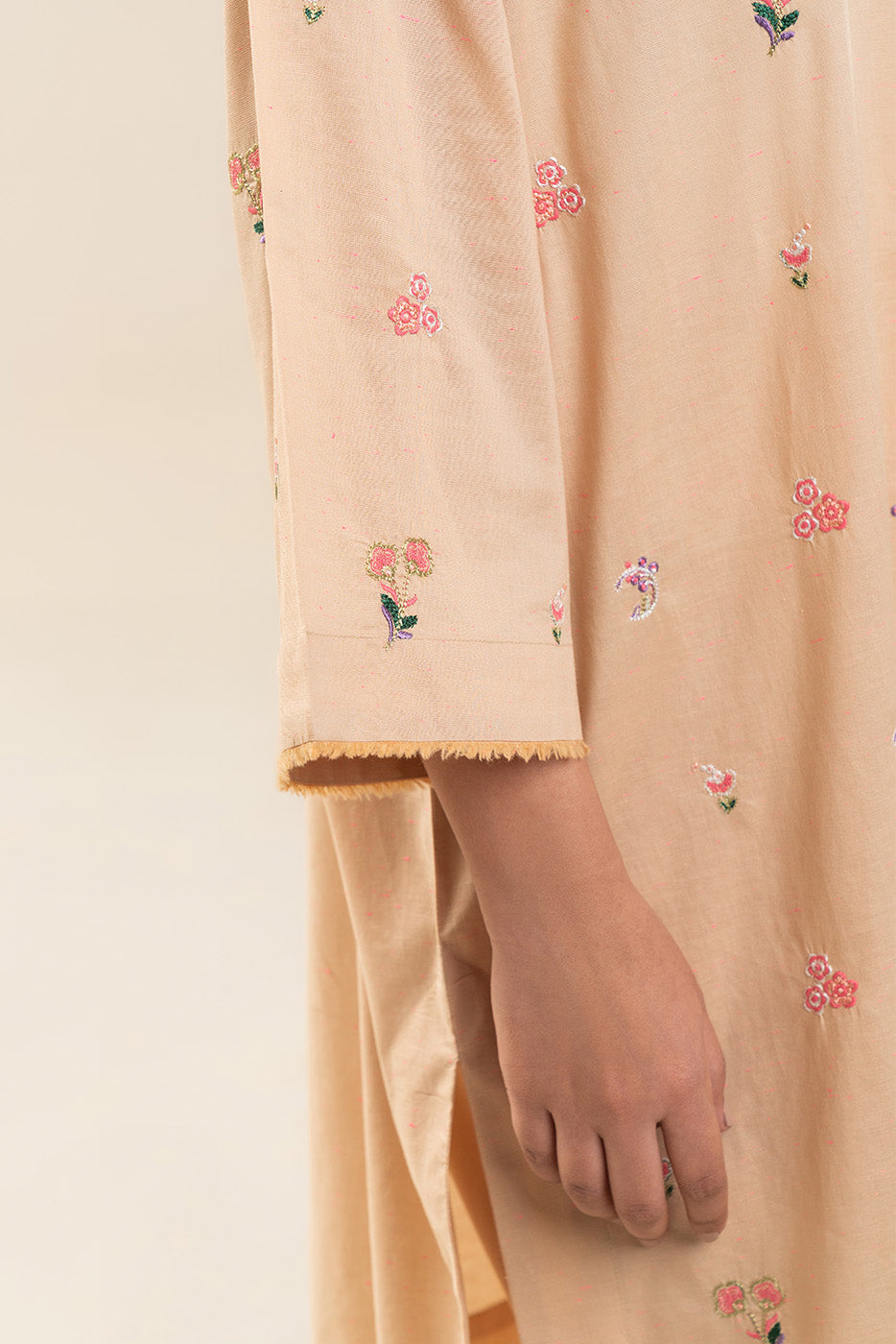 EMBROIDERED NEON NEPS SHIRT (PRET)