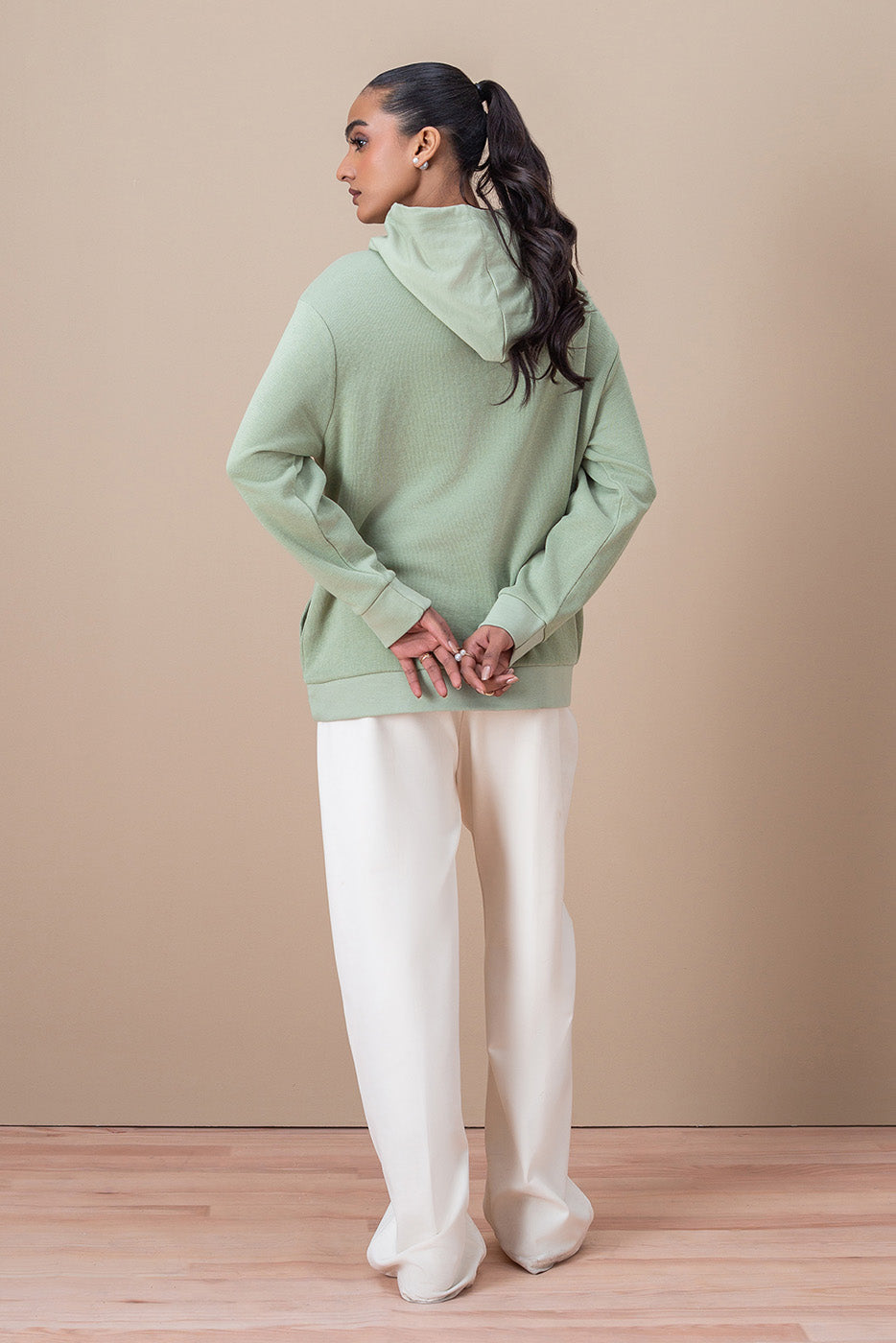 TEXTURED HOODIE