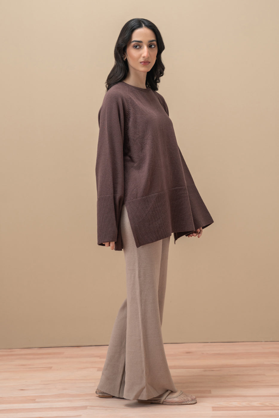 WIDE LEG TROUSER