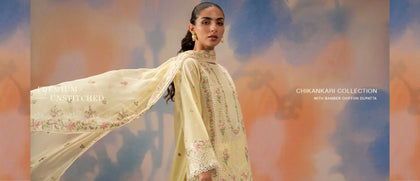 Beechtree Summer 2026: Adding the Premium into Unstitched Lawn Fabric with Chikankari Embroidery