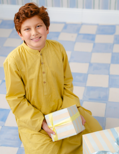 2 PIECE ALLOVER EMBROIDERED SUIT