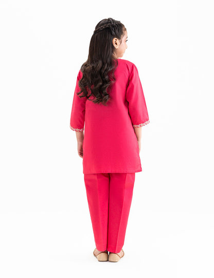 2 PIECE EMBROIDERED SUIT