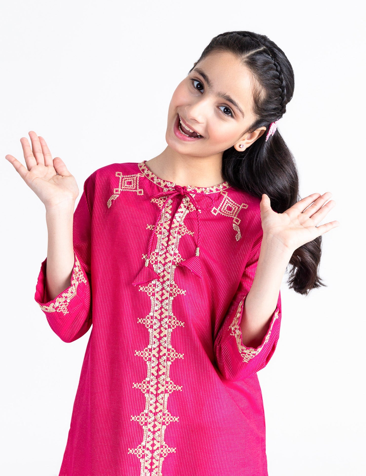 2 PIECE ETHNIC EMBROIDERED SUIT
