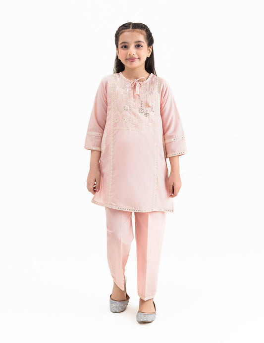 2 PIECE ETHNIC EMBROIDERED SUIT
