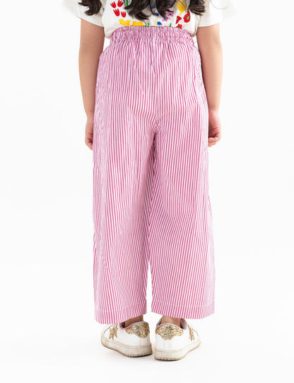STYLISED STRIPED TROUSER