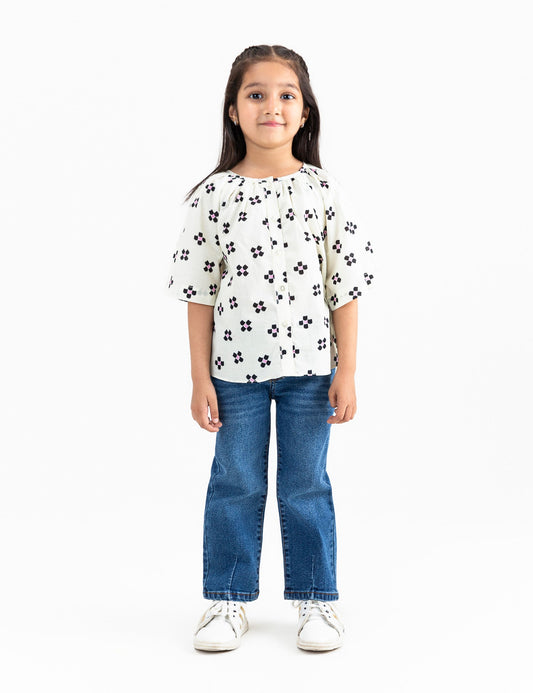 BLOCK PRINTED TOP