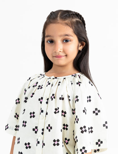 BLOCK PRINTED TOP