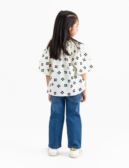 BLOCK PRINTED TOP