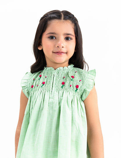 FLORAL EMBROIDERED TOP