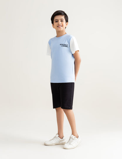 NEW GOALS PRINTED T-SHIRT