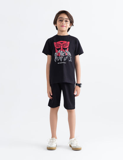 TRANSFORMERS PRINTED T-SHIRT