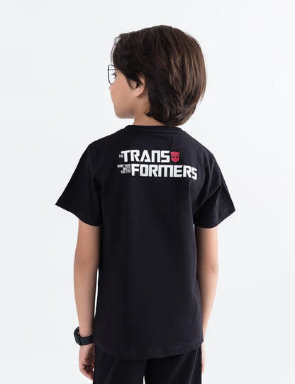 TRANSFORMERS PRINTED T-SHIRT