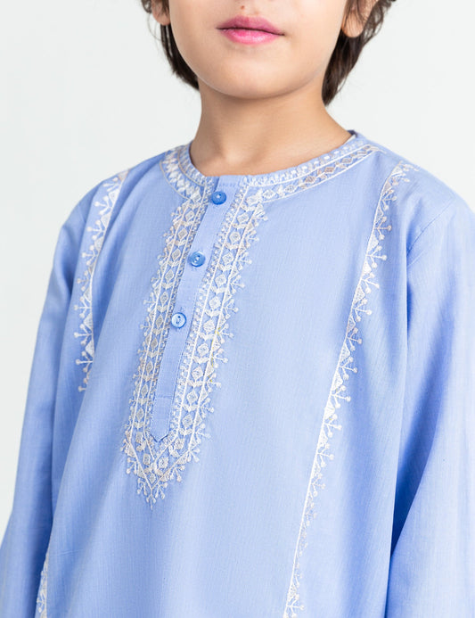 2 PIECE EMBROIDERED SUIT