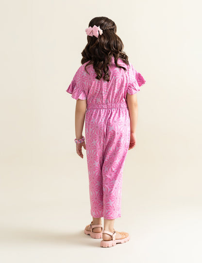 FLORAL PRINTED JUMPSUIT