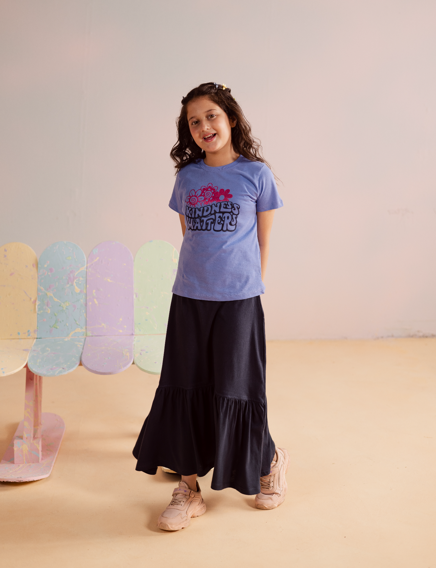 2 PIECE KINDNESS MATTERS PRINTED SUIT