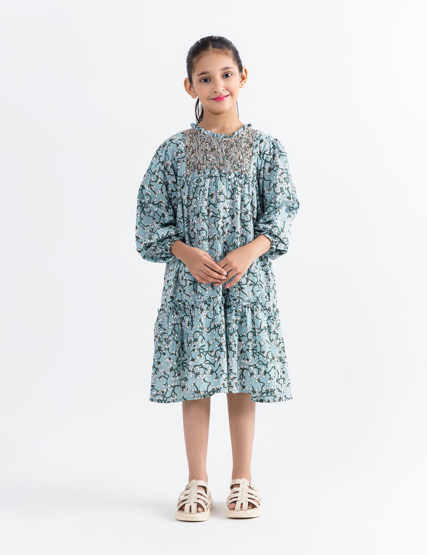 FLORAL PRINTED DRESS