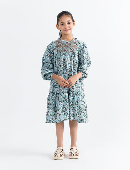 FLORAL PRINTED DRESS