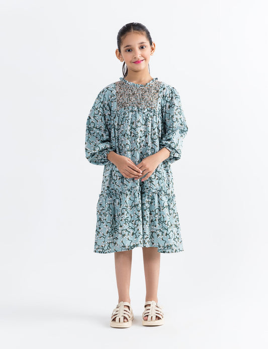 FLORAL PRINTED DRESS