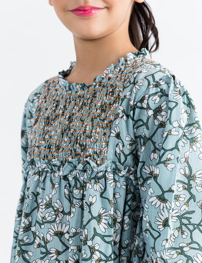 FLORAL PRINTED DRESS