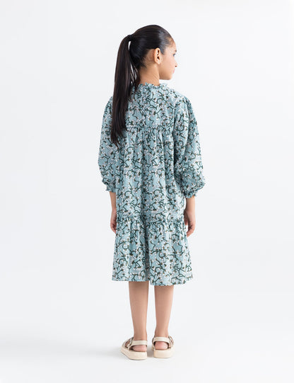 FLORAL PRINTED DRESS