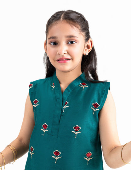 2 PIECE BOTIE EMBROIDERED SUIT