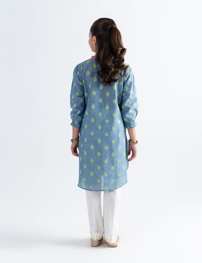 NEON EMBROIDERED KURTI