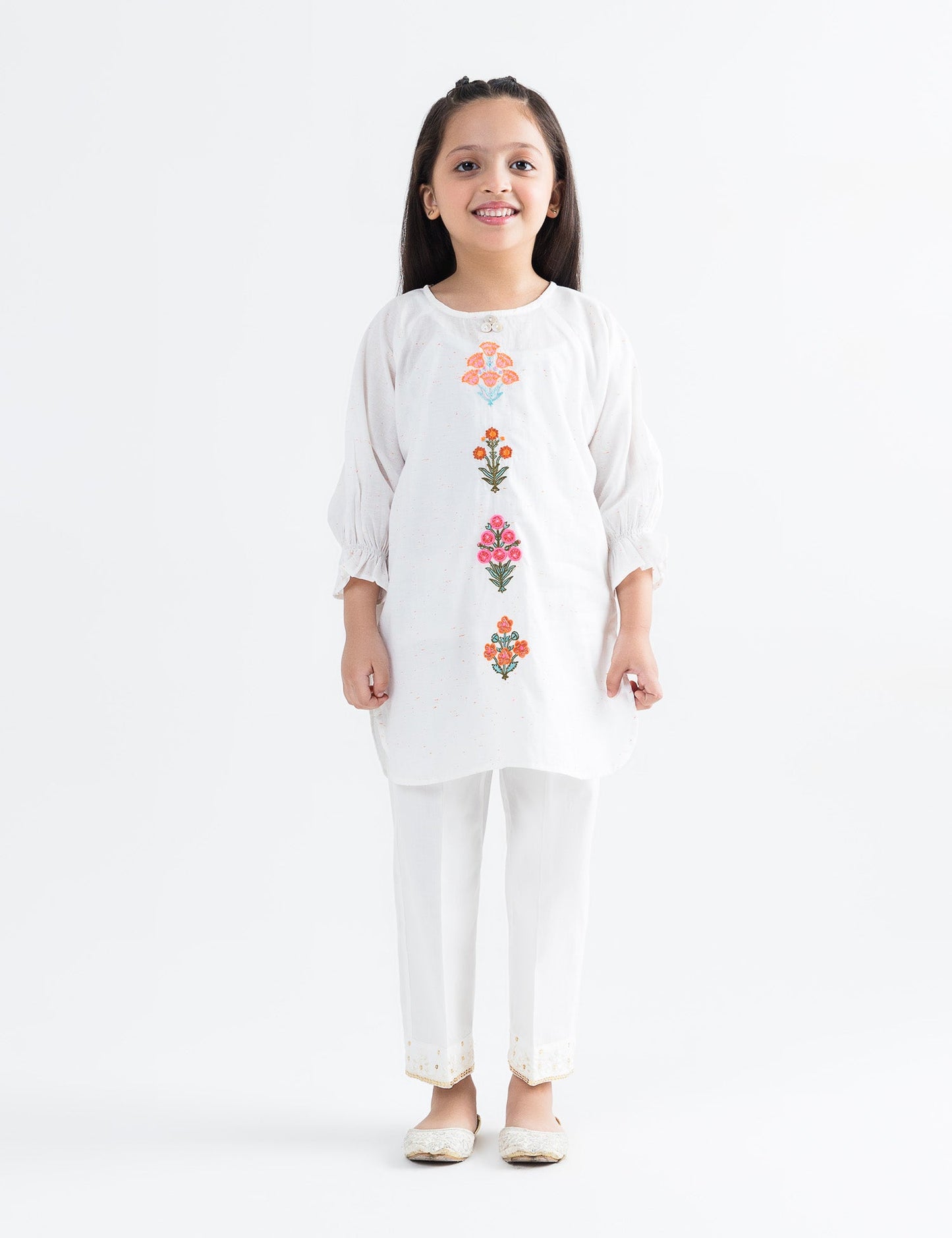 NEON EMBROIDERED KURTI