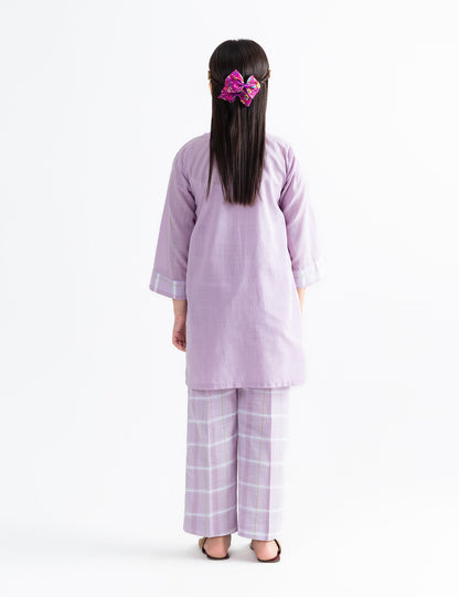 2 PIECE ALLOVER EMBROIDERED SUIT