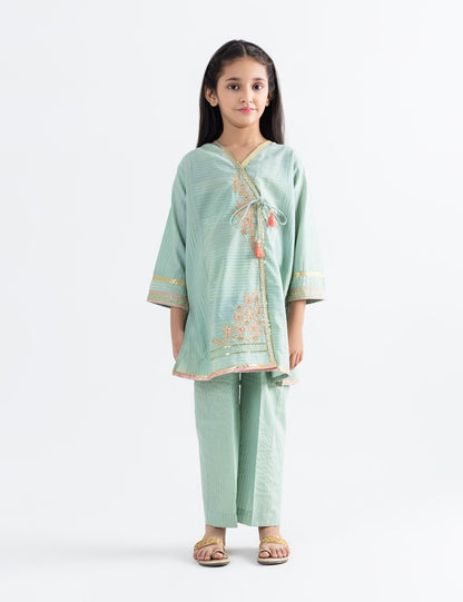 2 PIECE ANGRAKHA EMBROIDERED SUIT