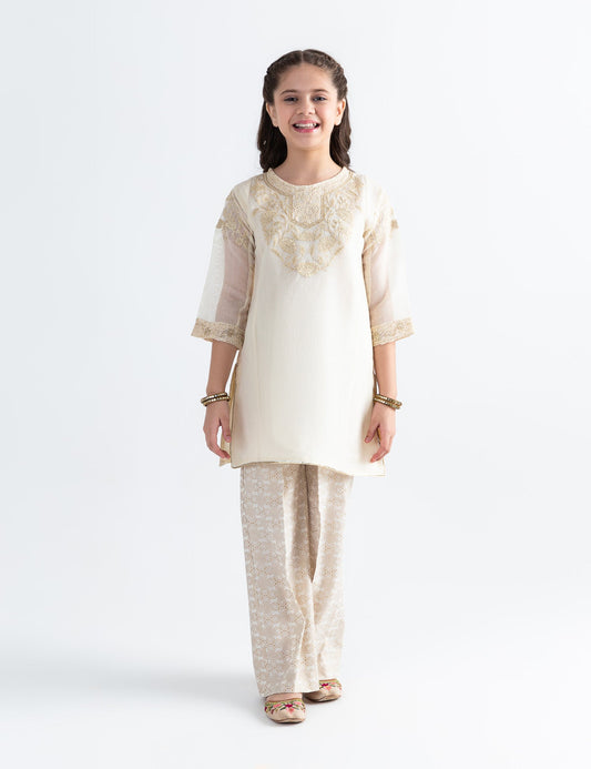 2 PIECE ETHNIC EMBROIDERED SUIT