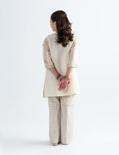 2 PIECE ETHNIC EMBROIDERED SUIT