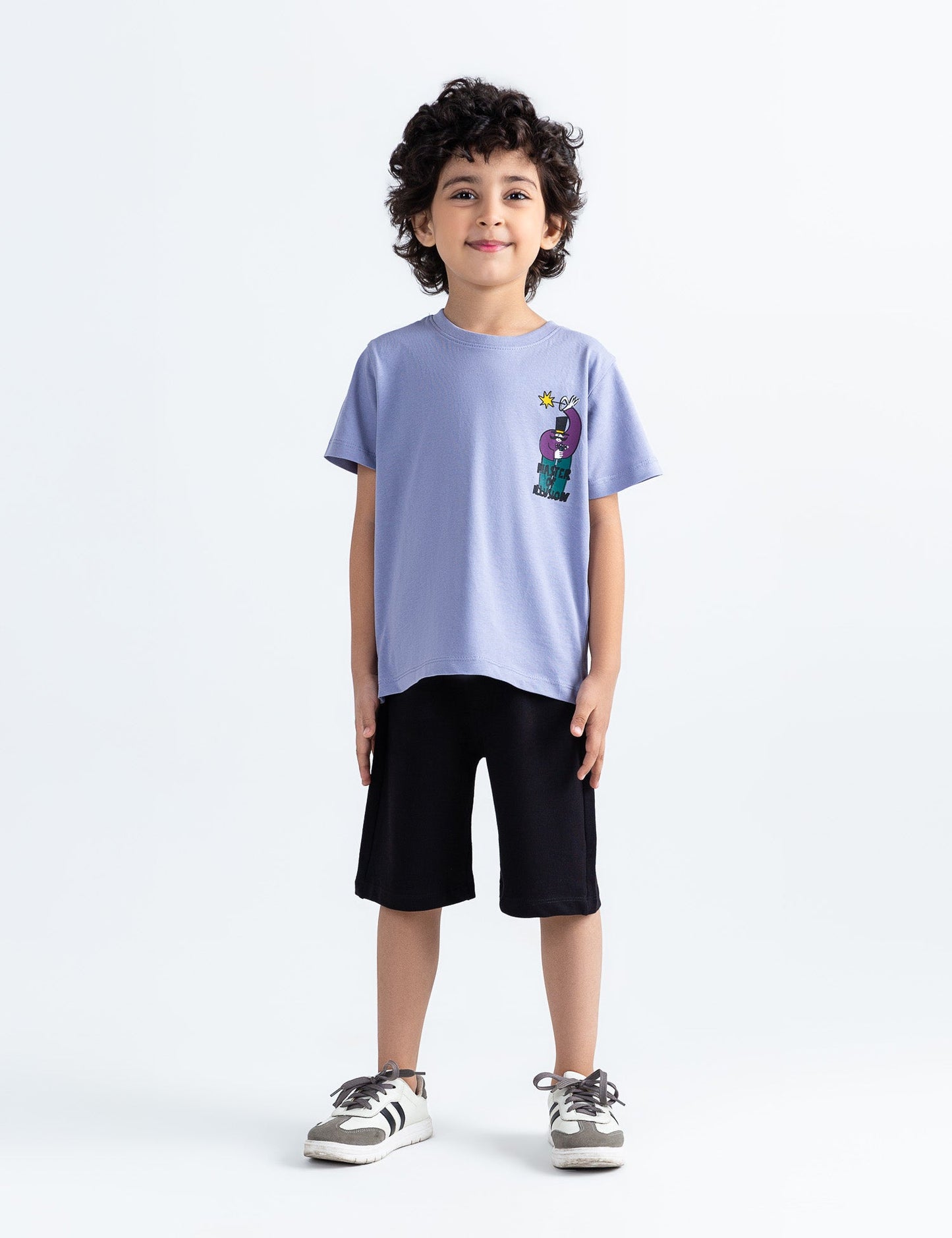 MASTER OF ILLUSION PRINTED T-SHIRT