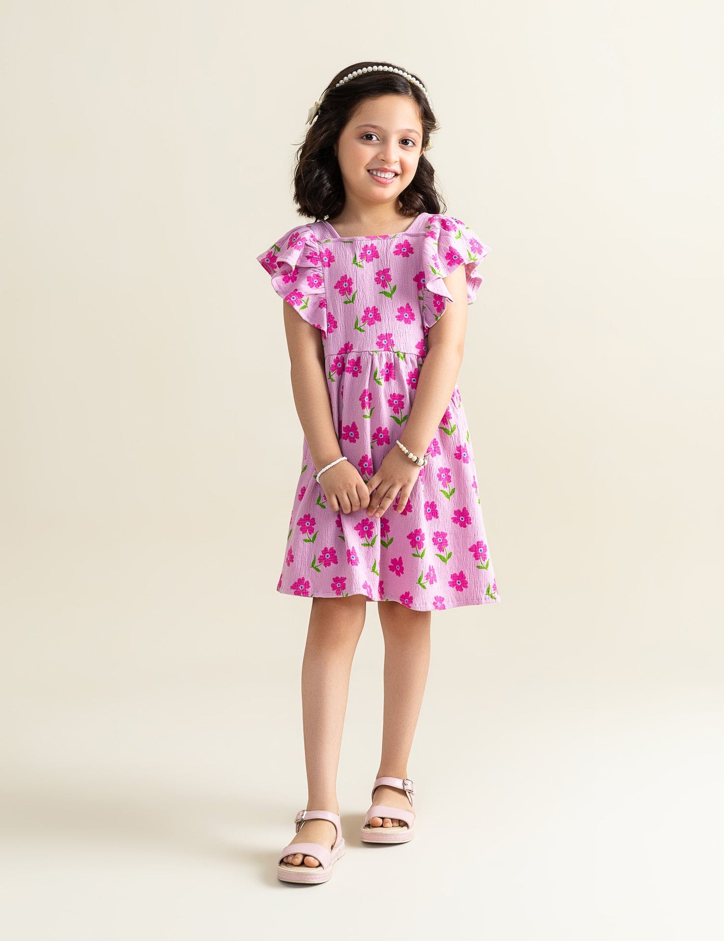 FLORAL PRINTED DRESS