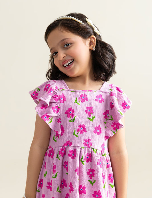 FLORAL PRINTED DRESS