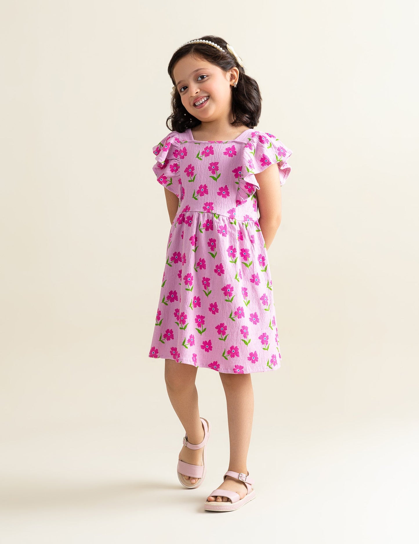 FLORAL PRINTED DRESS