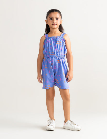 LITTLE BLOOMS PRINTED JUMPSUIT