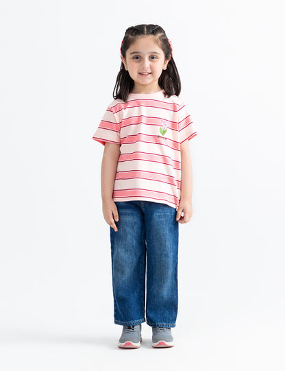 FLORAL EMBROIDERED T-SHIRT