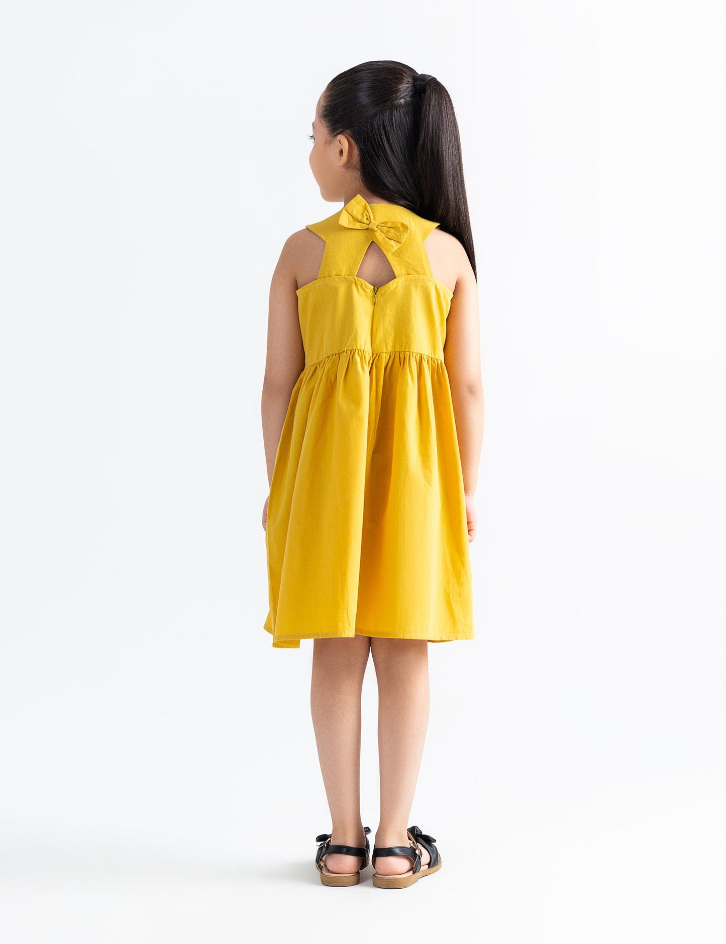 FLORAL EMBROIDERED DRESS