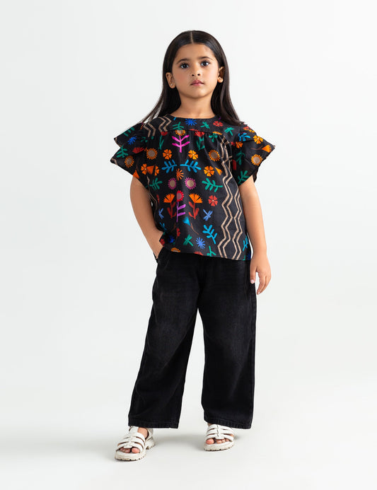 FLORAL PRINTED TOP