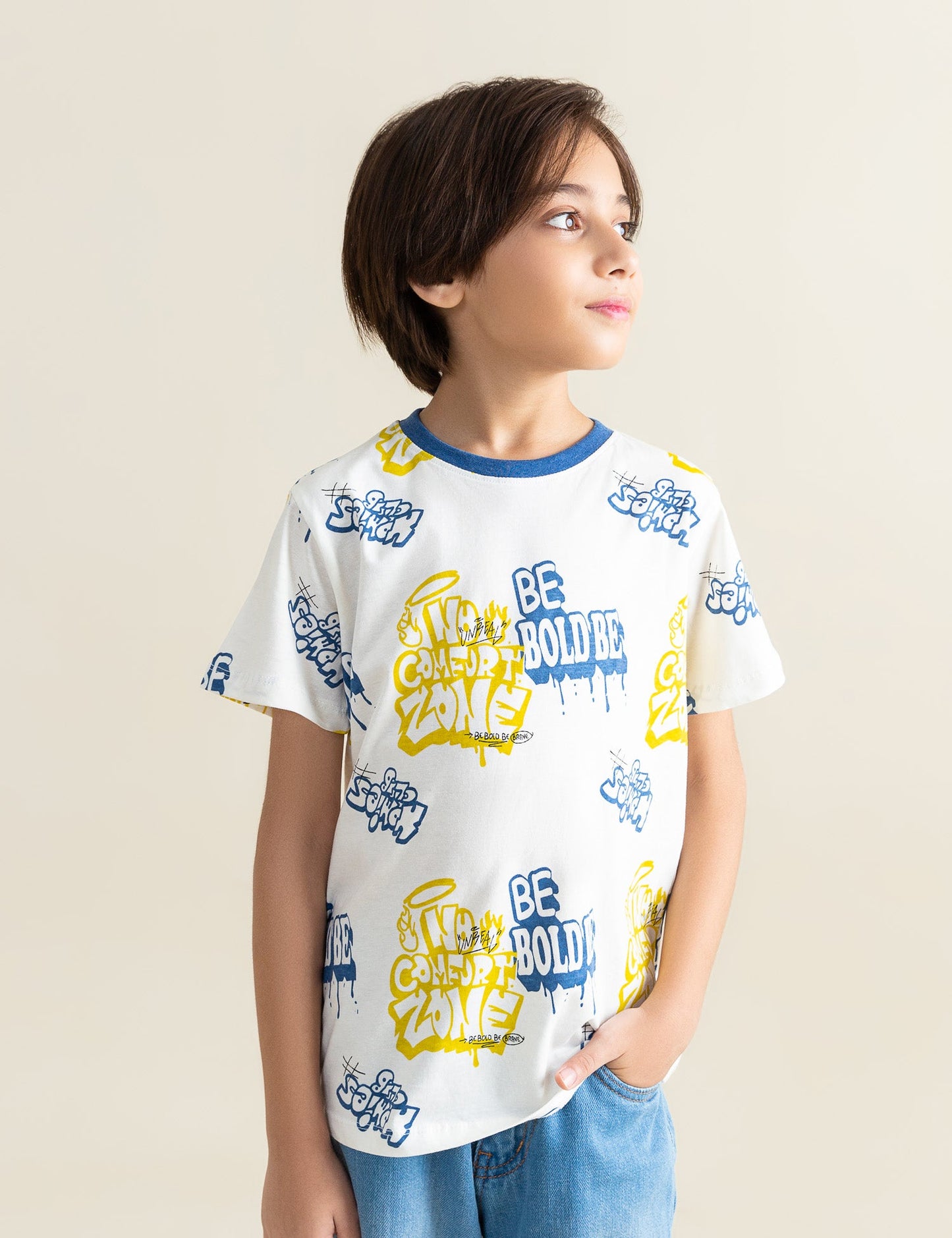 BE BOLD PRINTED T-SHIRT