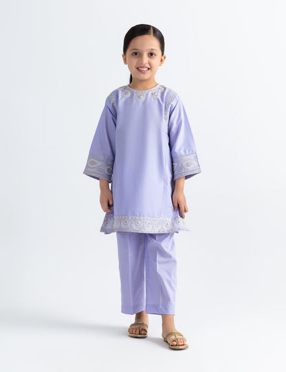 2 PIECE ETHNIC EMBROIDERED SUIT