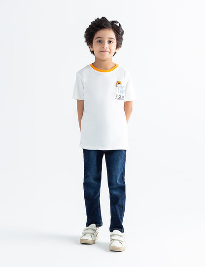 ZOO CONCEPT PRINTED T-SHIRT